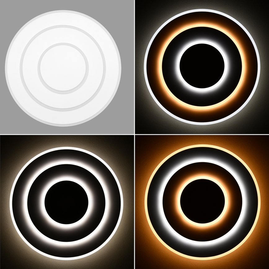 Brilagi - Plafonnier à intensité variable MODERN LED/58W/230V 2700-6500K d. 46,3 cm + Télécommande