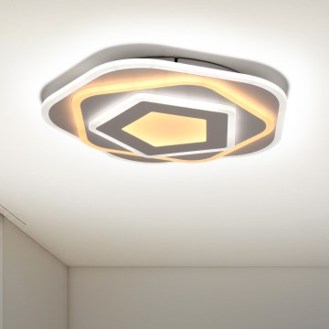 Brilagi - Plafonnier à intensité variable MODERN LED/64W/230V 2700-6500K d. 40 cm + Télécommande