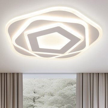 Brilagi - Plafonnier à intensité variable MODERN LED/64W/230V 2700-6500K d. 40 cm + Télécommande