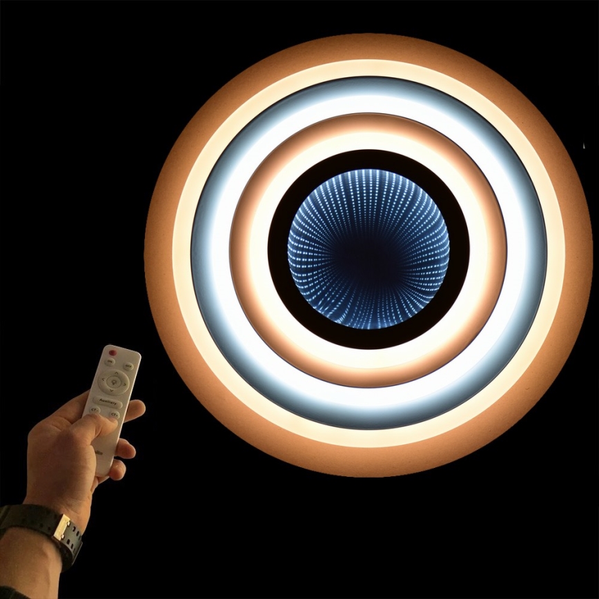 Brilagi - Plafonnier à intensité variable MODERN LED/70W/230V 2700-6500K d. 50 cm + Télécommande