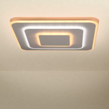 Brilagi - Plafonnier à intensité variable MODERN LED/72W/230V 2700-6500K 46,6x46,6 cm + Télécommande