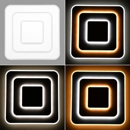 Brilagi - Plafonnier à intensité variable MODERN LED/72W/230V 2700-6500K 46,6x46,6 cm + Télécommande