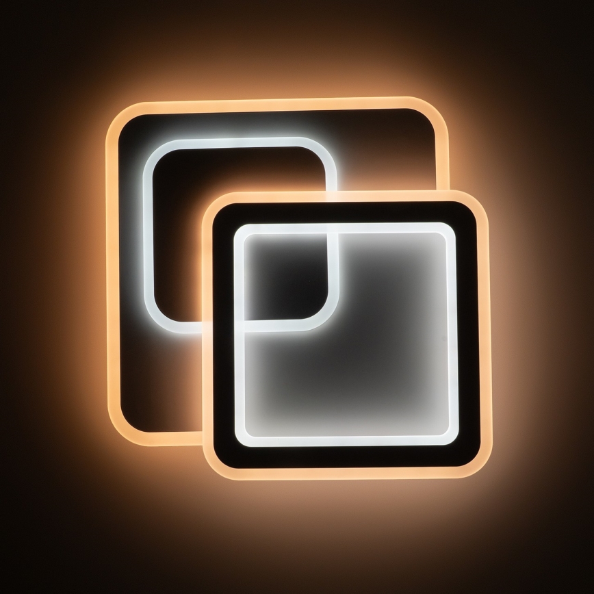 Brilagi - Plafonnier à intensité variable MODERN LED/80W/230V 2700-6500K 52,5x52,5 cm + Télécommande