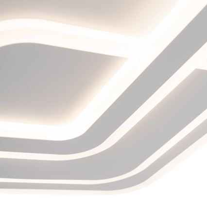 Brilagi - Plafonnier à intensité variable MODERN LED/80W/230V 2700-6500K 52,5x52,5 cm + Télécommande