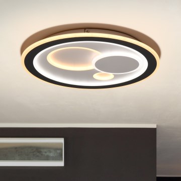Brilagi - Plafonnier à intensité variable MODERN LED/89W/230V 2700-6500K d. 47 cm + Télécommande