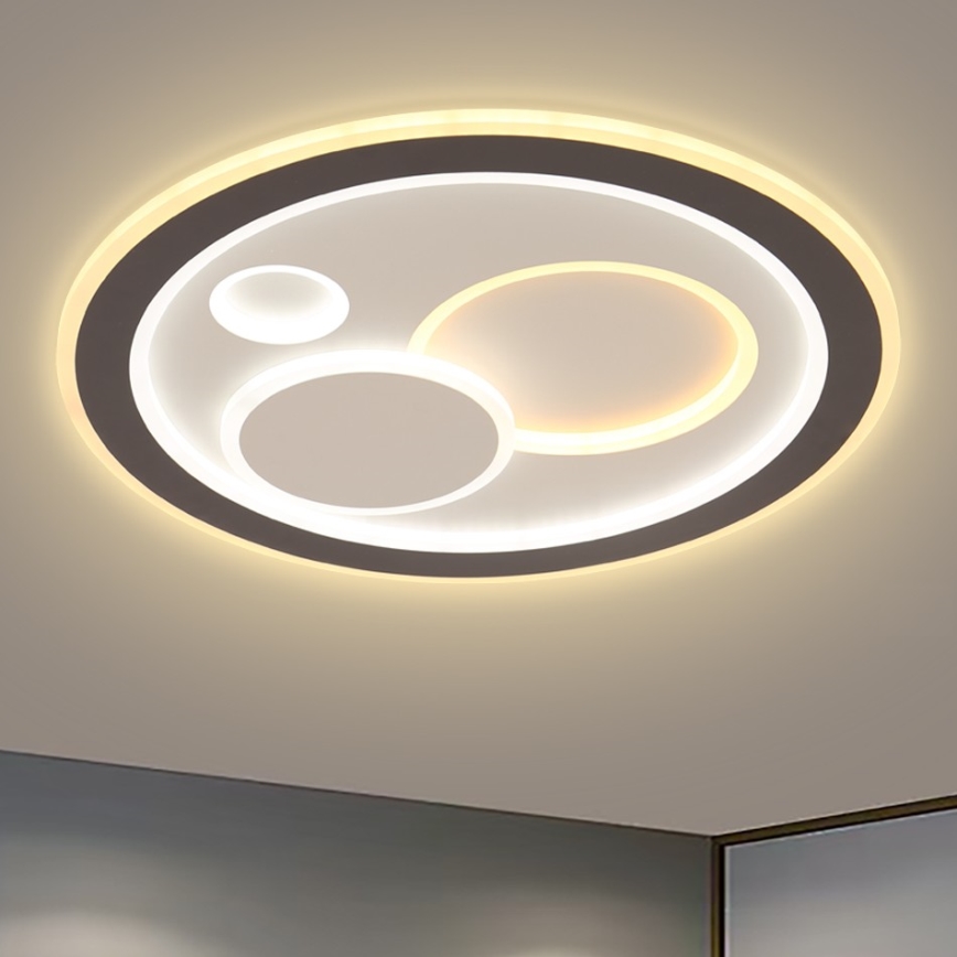 Brilagi - Plafonnier à intensité variable MODERN LED/89W/230V 2700-6500K + Télécommande