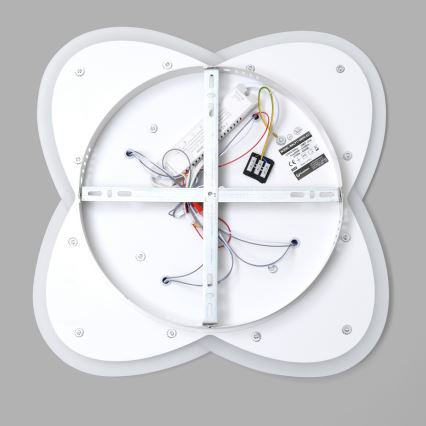 Brilagi - Plafonnier à intensité variable MODERN LED/90W/230V 2700-6500K 48x48 cm+ Télécommande