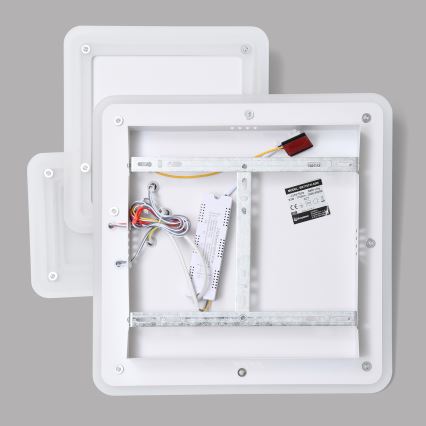 Brilagi - Plafonnier à intensité variable MODERN LED/93W/230V 2700-6500K 48,5x48,5 cm + Télécommande