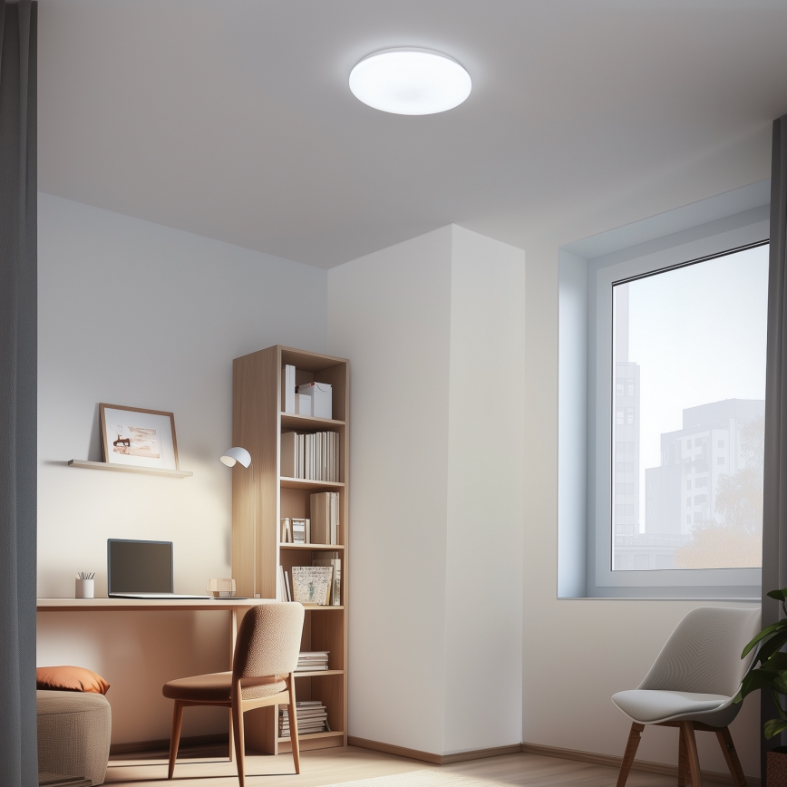 Brilagi - Plafonnier à intensité variable OPAL LED/24W/230V  3000/4000/6500K + télécommande