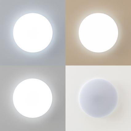 Brilagi - Plafonnier à intensité variable OPAL LED/24W/230V  3000/4000/6500K + télécommande