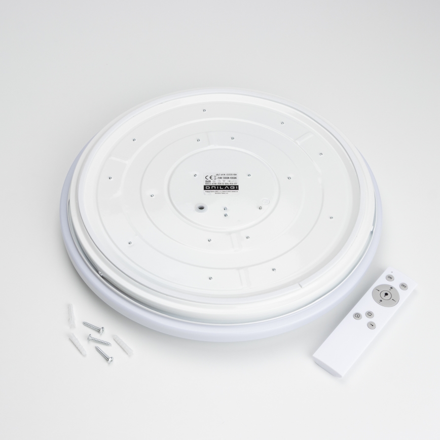 Brilagi - Plafonnier à intensité variable OPAL LED/24W/230V  3000/4000/6500K + télécommande