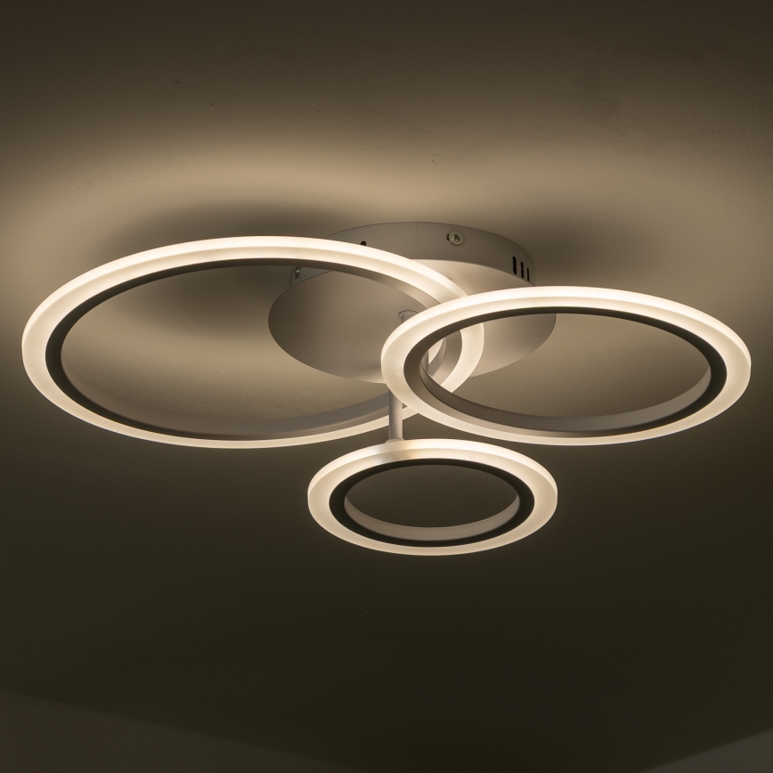 Brilagi - Plafonnier à intensité variable ORBITS LED/40W/230V 3000-6500K blanc + télécommande