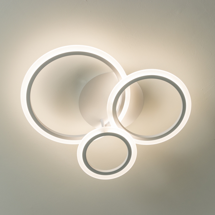 Brilagi - Plafonnier à intensité variable ORBITS LED/40W/230V 3000-6500K blanc + télécommande