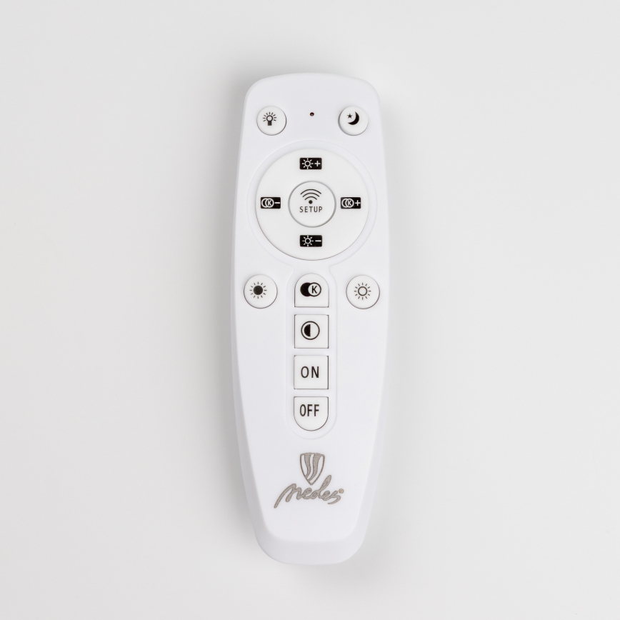 Brilagi - Plafonnier à intensité variable ORBITS LED/40W/230V 3000-6500K blanc + télécommande