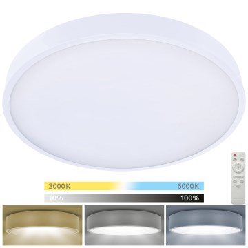 Brilagi - Plafonnier à intensité variable POOL SMART LED/60W/230V 3000-6000K 50 cm + télécommande blanc