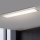 Brilagi - Plafonnier à intensité variable salle de bain FRAME SMART LED/50W/230V 120x30 cm 3000-6000K IP44 argent + Télécommande