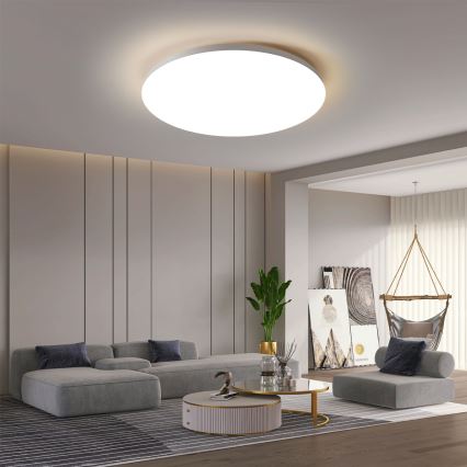 Brilagi - Plafonnier à intensité variable SMART LED/24W/230V  2700-6500K Wi-Fi Tuya + Télécommande