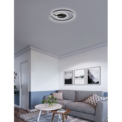 Brilagi - Plafonnier à intensité variable SPIRAL LED/56W/230V 3000/4000/6000K + Télécommande