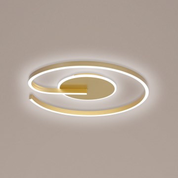 Brilagi -Plafonnier à intensité variable SPIRAL LED/56W/230V 3000/4000/6000K+ Télécommande