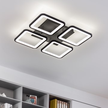 Brilagi - Plafonnier à intensité variable SQUARED LED/85W/230V 3000-6500K + télécommande
