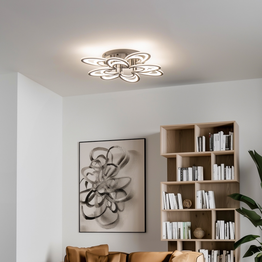 Brilagi - Plafonnier à intensité variable TWIST LED/125W/230V 3000-6500K + télécommande
