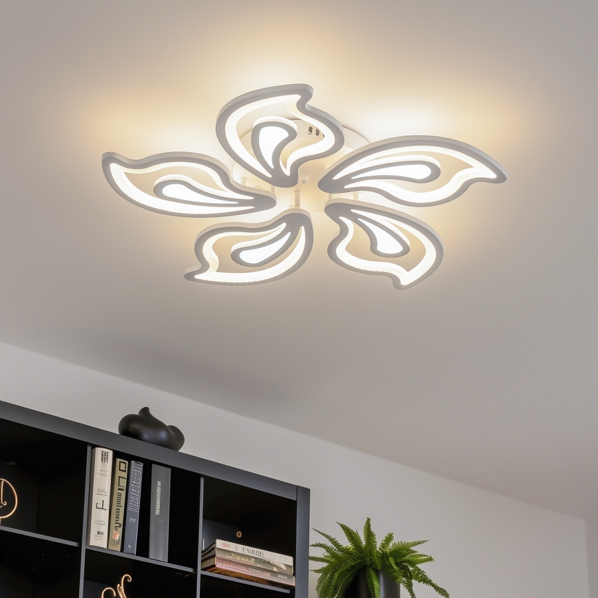 Brilagi - Plafonnier à intensité variable TWIST LED/125W/230V 3000-6500K + télécommande