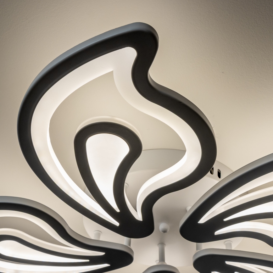 Brilagi - Plafonnier à intensité variable TWIST LED/125W/230V 3000-6500K + télécommande