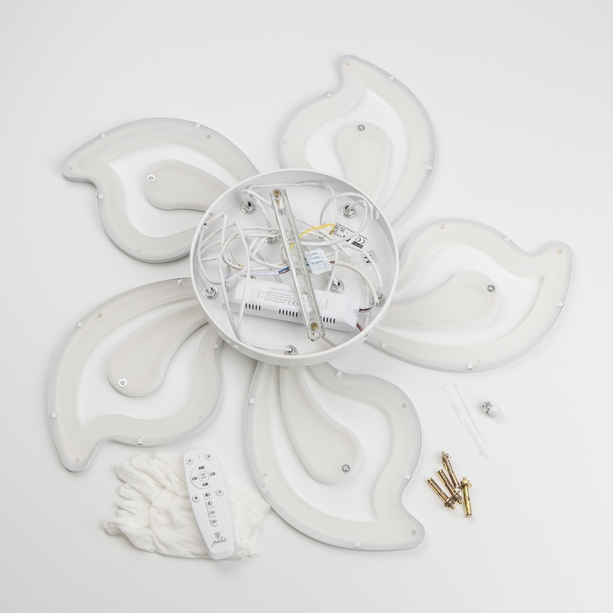 Brilagi - Plafonnier à intensité variable TWIST LED/125W/230V 3000-6500K + télécommande