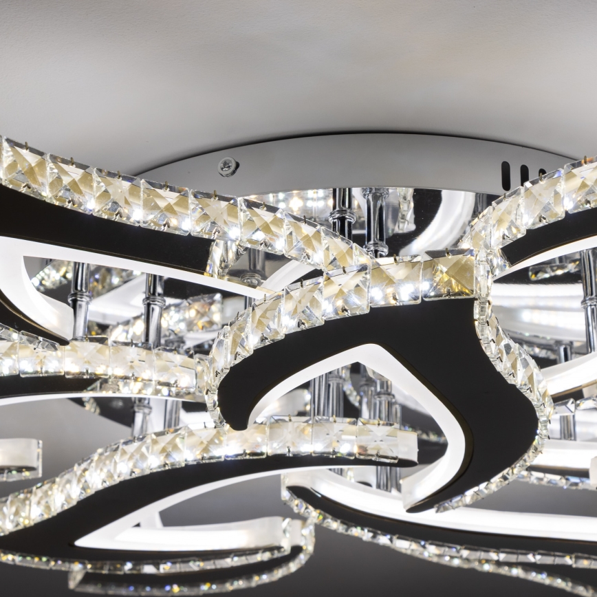 Brilagi - Plafonnier à intensité variable TWIST LED/180W/230V 3000-6500K + télécommande