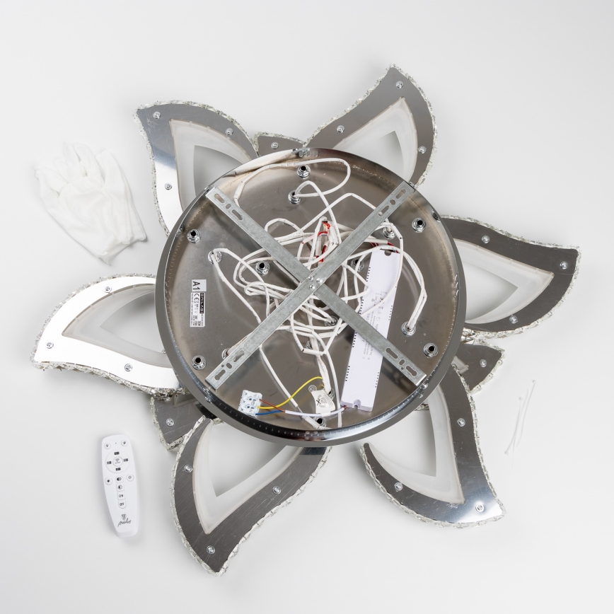 Brilagi - Plafonnier à intensité variable TWIST LED/180W/230V 3000-6500K + télécommande