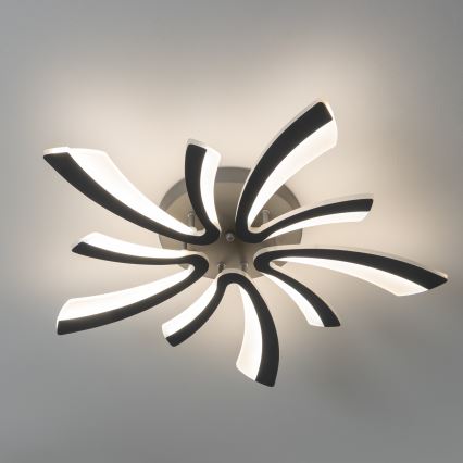 Brilagi - Plafonnier à intensité variable TWIST LED/55W/230V 3000-6500K anthracite + télécommande