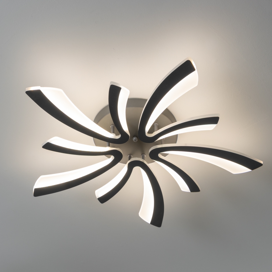 Brilagi - Plafonnier à intensité variable TWIST LED/55W/230V 3000-6500K anthracite + télécommande
