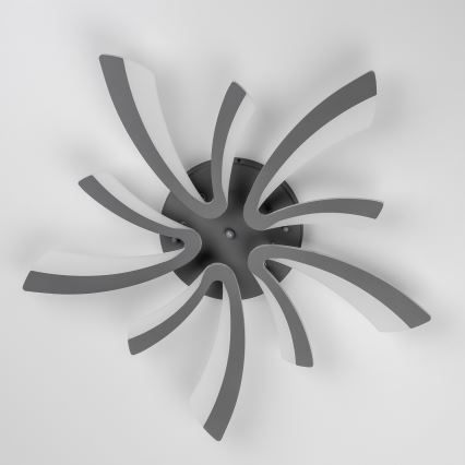 Brilagi - Plafonnier à intensité variable TWIST LED/55W/230V 3000-6500K anthracite + télécommande