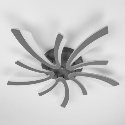 Brilagi - Plafonnier à intensité variable TWIST LED/55W/230V 3000-6500K anthracite + télécommande