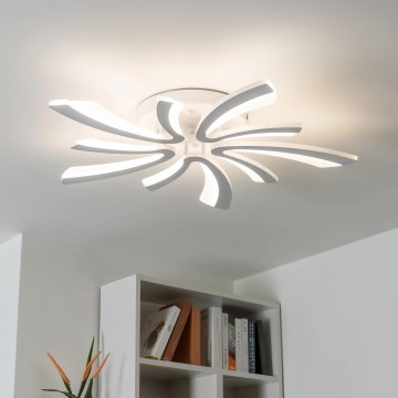 Brilagi - Plafonnier à intensité variable TWIST LED/55W/230V 3000-6500K blanc + télécommande