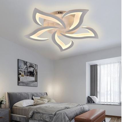 Brilagi - Plafonnier à intensité variable TWIST LED/55W/230V 3000-6500K blanc + télécommande