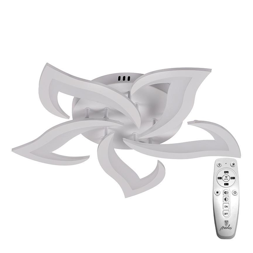 Brilagi - Plafonnier à intensité variable TWIST LED/55W/230V 3000-6500K blanc + télécommande