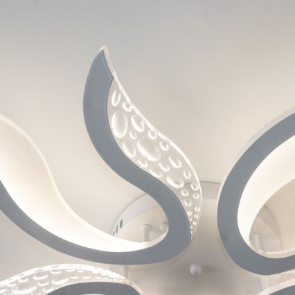 Brilagi - Plafonnier à intensité variable TWIST LED/65W/230V 3000-6500K blanc + télécommande