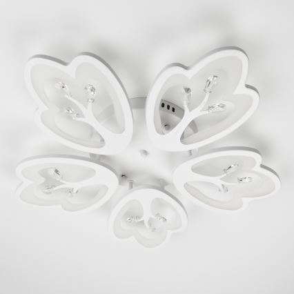 Brilagi - Plafonnier à intensité variable TWIST LED/80W/230V 3000-6500K blanc + télécommande