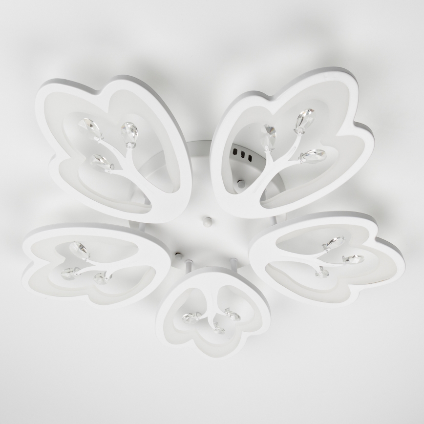Brilagi - Plafonnier à intensité variable TWIST LED/80W/230V 3000-6500K blanc + télécommande