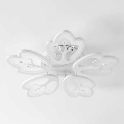 Brilagi - Plafonnier à intensité variable TWIST LED/80W/230V 3000-6500K blanc + télécommande