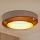 Brilagi - Plafonnier à intensité variable VEGAS SHINE LED/24W/230V d. 60 cm 3000/4000/6500K marron + télécommande