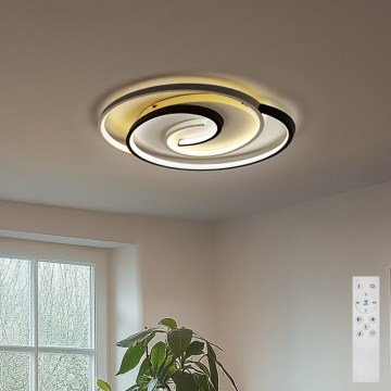 Brilagi - Plafonnier à intensité variable VELO LED/70W/230V 3000-6500K + télécommande