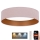 Brilagi - Plafonnier à intensité variable VELVET SMART LED/24W/230V d. 45 cm 2700-6500K Wi-Fi Tuya rose/doré + Télécommande