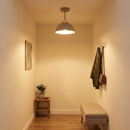 Brilagi - Plafonnier à montage en surface 1xE27/60W/230V beige/doré