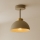 Brilagi - Plafonnier à montage en surface MOON 1xE27/60W/230V beige/doré