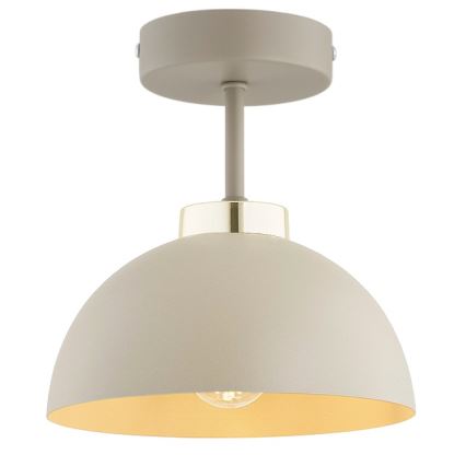 Brilagi - Plafonnier à montage en surface MOON 1xE27/60W/230V beige/doré