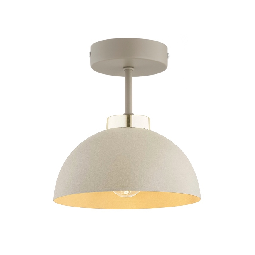 Brilagi - Plafonnier à montage en surface MOON 1xE27/60W/230V beige/doré