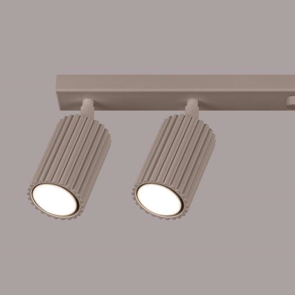 Brilagi - Plafonnier à spots LED CRESTO 6xGU10/10W/230V taupe