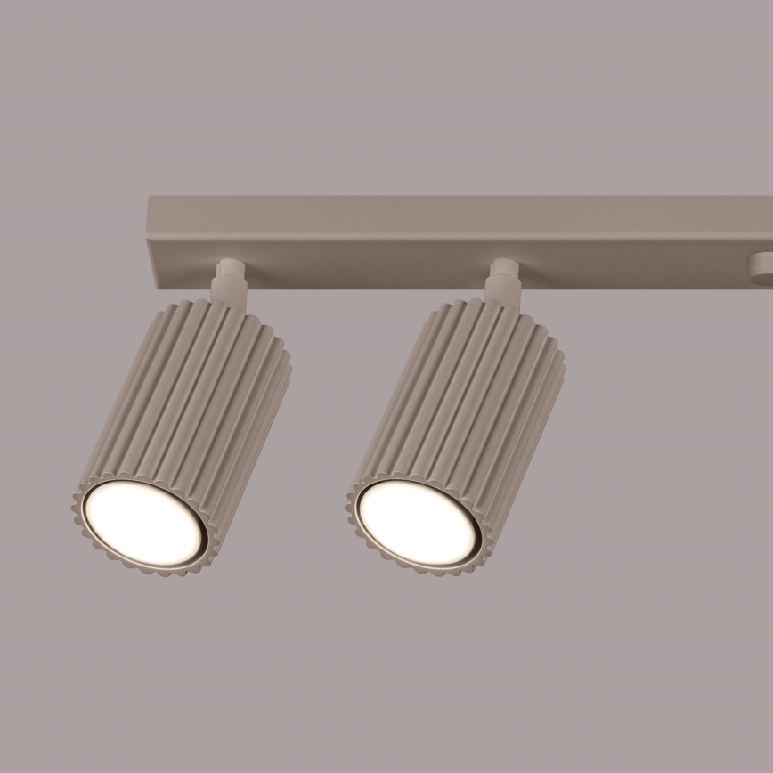 Brilagi - Plafonnier à spots LED CRESTO 6xGU10/10W/230V taupe